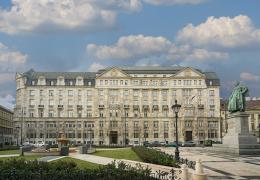 <p>The historic administrative government building in neo-Gothic style is also part of the Hungarian National Archi</p>