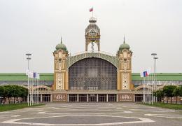 <p>Extensive reconstruction of the Industrial Palace at the Exhibition Grounds for 1.25 billion crowns, with the de</p>