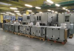 <p>Our delivery for the clean areas of the pharmaceutical company of OBL Pharm consisted of 56 air-handling units w</p>