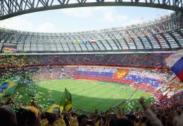 <p>The Luzhniki Stadium in Moscow is the largest stadium in Russia.</p>