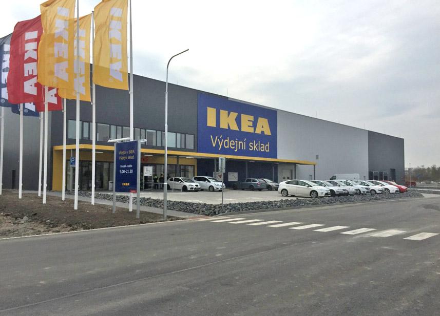 Reference CZ IKEA Ostrava - výdejní sklad