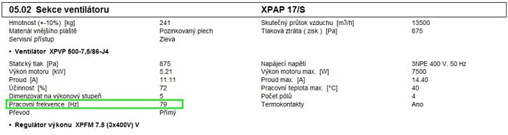 Pracovní frekvence