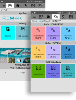 Demo aplikace Remak